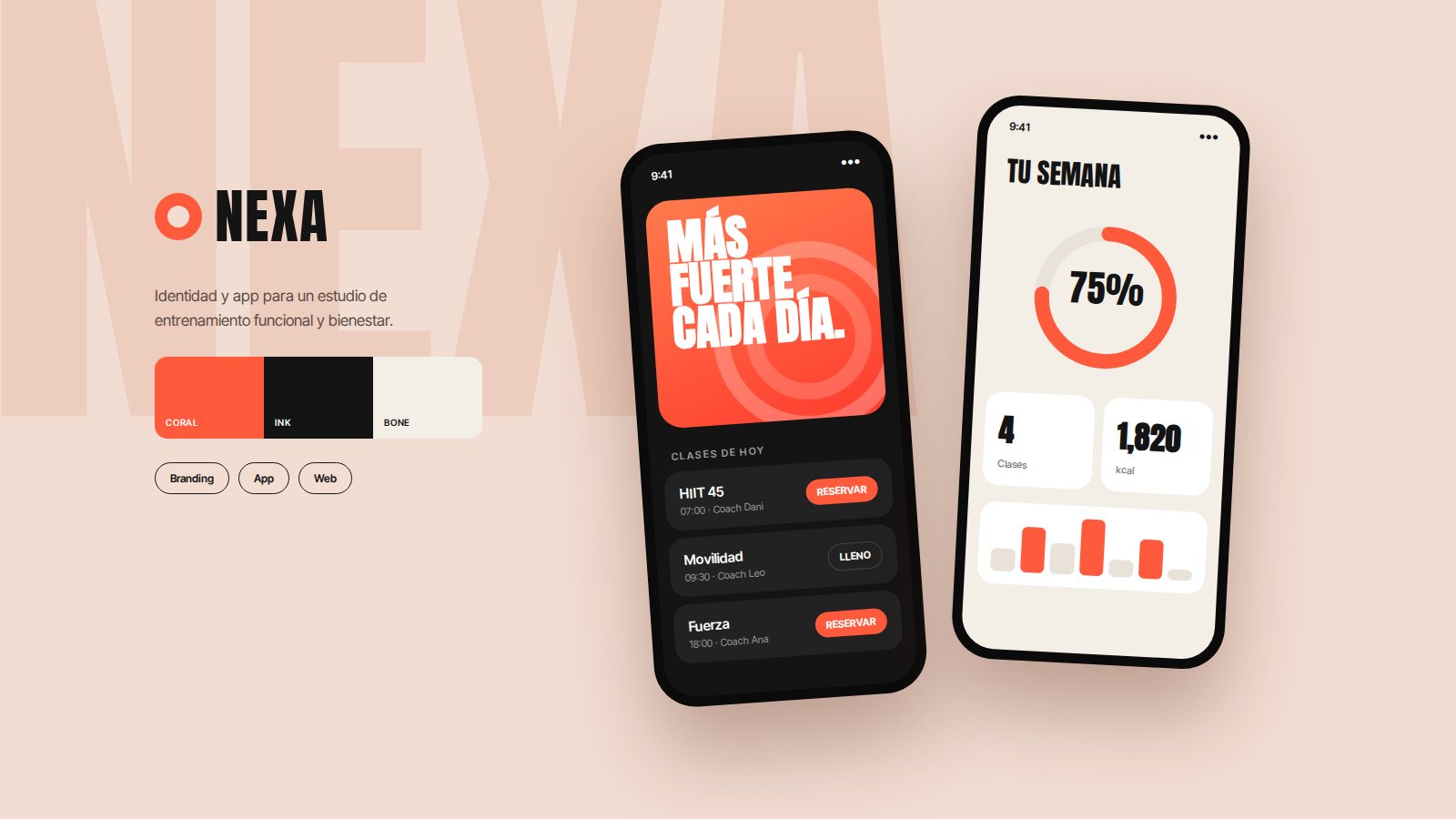 NEXA — Bienestar y fitness